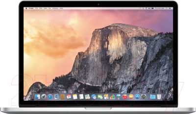 Ноутбук Apple MacBook Pro 15" Touch Bar 512GB / MR972 (серебристый)