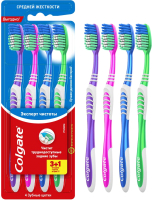 Набор зубных щеток Colgate Эксперт чистоты (3шт+1шт) - 