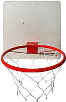 Кольцо баскетбольное для ДСК KMS sport С сеткой (38см) - 