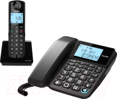 Беспроводной телефон Alcatel Versatis S250 Combo