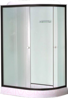 Душевая кабина Niagara NG-6711-14 R 120x80x215 (прозрачное стекло/черный)