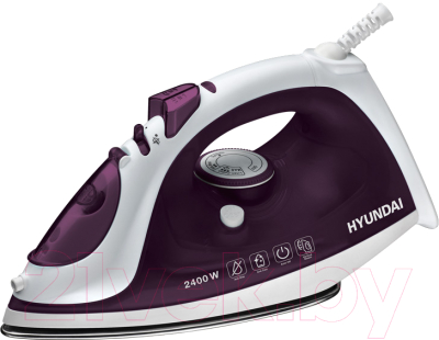 Утюг Hyundai H-SI01961 (белый/фиолетовый)