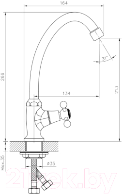 Смеситель Decoroom DR54010