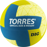 Мяч волейбольный Torres Dig / V22145 (размер 5) - 