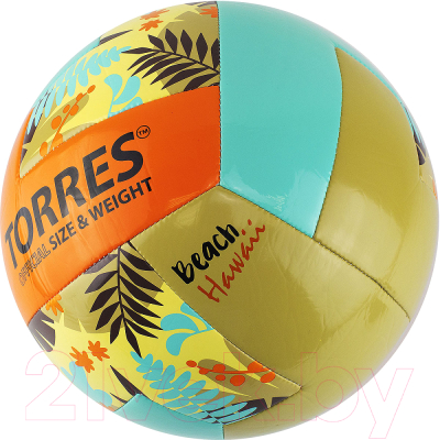 Мяч волейбольный Torres Hawaii / V32075B (размер 5)