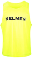 Манишка футбольная Kelme Kid Training Vest / 8051BX3001-930 (р-р 140, желтый)