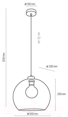 Потолочный светильник TK Lighting Cubus 2765