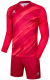 Футбольная форма Kelme Long Sleeve Goalkeeper Suit / 3803286-600 (160, красный) - 