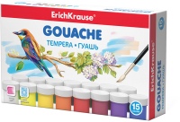 Гуашь Erich Krause 53408 (15цв) - 