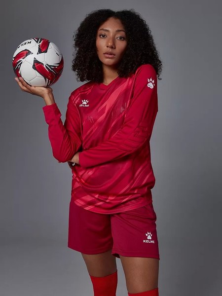 Футбольная форма Kelme Long Sleeve Goalkeeper Suit / 3801286-600 (L, красный)