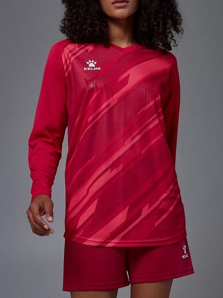 Футбольная форма Kelme Long Sleeve Goalkeeper Suit / 3801286-600 (L, красный)
