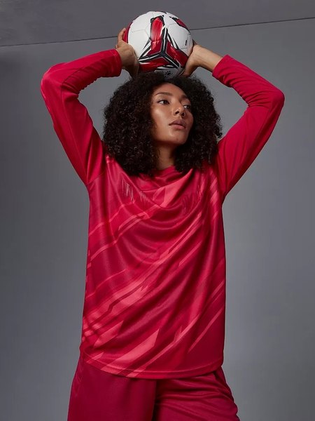 Футбольная форма Kelme Long Sleeve Goalkeeper Suit / 3801286-600 (L, красный)