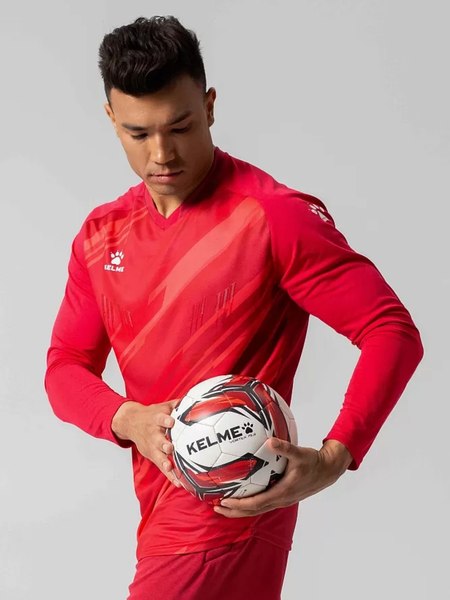Футбольная форма Kelme Long Sleeve Goalkeeper Suit / 3801286-600 (L, красный)