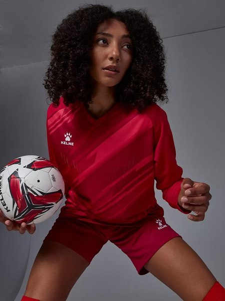 Футбольная форма Kelme Long Sleeve Goalkeeper Suit / 3801286-600 (L, красный)