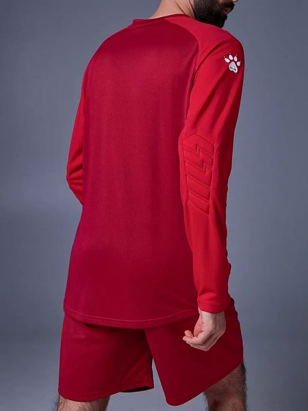 Футбольная форма Kelme Long Sleeve Goalkeeper Suit / 3801286-600 (L, красный)