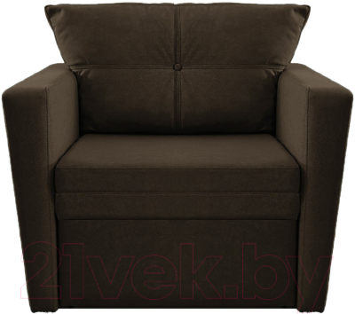 Кресло-кровать Brioli КК Пино К (J5/коричневый)