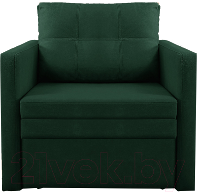 Кресло-кровать Brioli КК Пино П (J8/темно-зеленый)