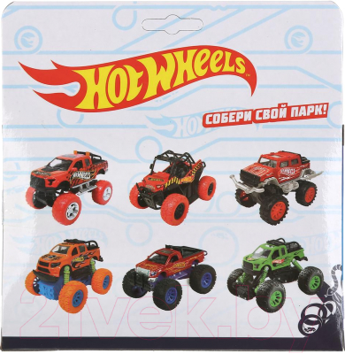 Автомобиль игрушечный Технопарк Hot Wheels Внедорожник / FY6108G-R2