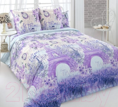 

Комплект постельного белья Моё бельё, Город любви 20665/2 2