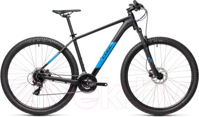 Велосипед Cube Aim Pro 27.5 2021 (14, Black/Blue)
