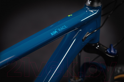 Велосипед Cube Aim Race 29 2021 (17, Blueberry/Lime)