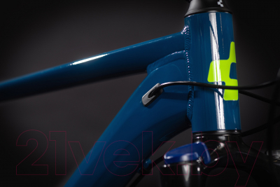 Велосипед Cube Aim Race 29 2021 (17, Blueberry/Lime)