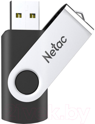 Usb flash накопитель Netac USB Drive U505 USB 2.0 64GB (NT03U505N-064G-20BK)