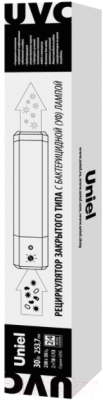 Рециркулятор бактерицидный Uniel UDG-M62T UVCB/TM / UL-00007717 (белый)
