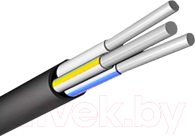 Кабель силовой Ecocable АВВГ 3x16-0.66 (20м)