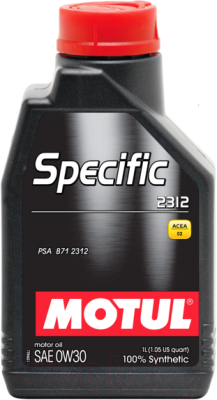 Моторное масло Motul Specific 2312 0W30 / 106413 (1л)