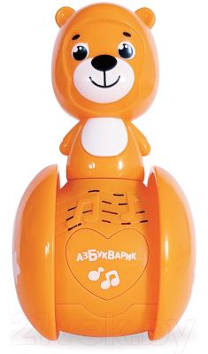 

Интерактивная игрушка Азбукварик, Музыкальные покатушки. Мишка / 2352