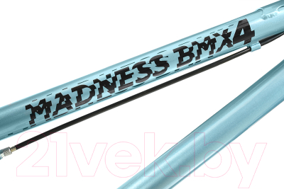 Велосипед STARK Madness BMX 4 2021 (голубой/черный)