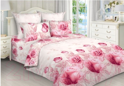 

Комплект постельного белья Моё бельё, 3012/2 Евро