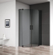 Миниатюра изображения товара Душевой уголок Cezares SLIDER-R-2-90/100-GRIGIO-NERO