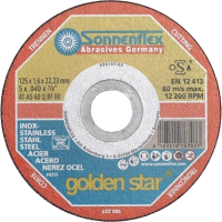 

Отрезной диск Sonnenflex, Golden Star 77202