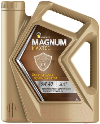 

Моторное масло Роснефть, Magnum Maxtec 5W40