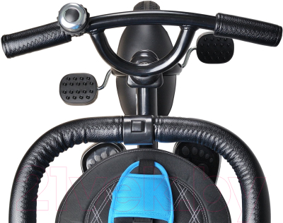 Трехколесный велосипед с ручкой Farfello YLT-6188 (синий)