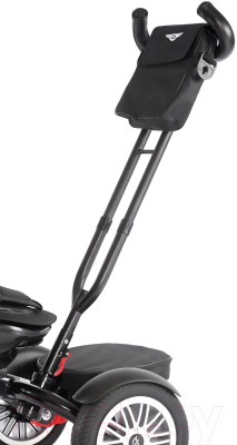 Трехколесный велосипед с ручкой Farfello YLT-6188 (черный)