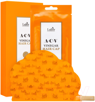 Маска для волос La'dor Acv Vinegar Hair Cap с яблочным уксусом (30г)