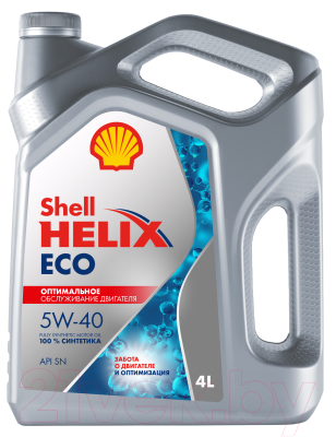 

Моторное масло Shell, Helix Eco 5W40