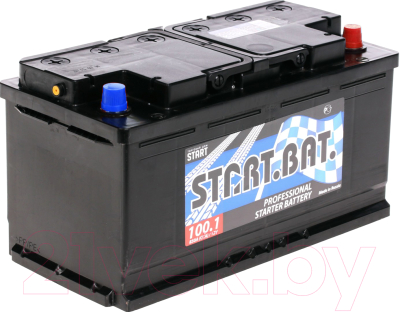 Автомобильный аккумулятор СтартБат 6СТ-100 830A R+ (100 А/ч)