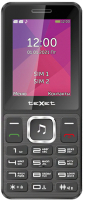 Мобильный телефон Texet TM-301 (черный) - 