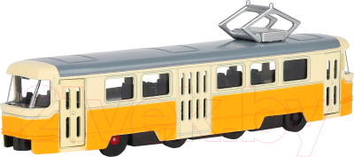 Трамвай игрушечный Автопанорама JB1251425