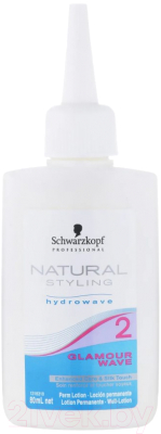 Набор для химической завивки Schwarzkopf Professional Natural Styling Hydrowave Glamour 2 (80мл+100мл)