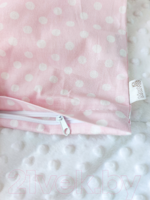 Комплект постельный для малышей Martoo Comfy С / CMS-3-PN (розовый горох)