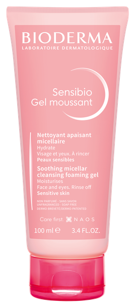 Гель для умывания Bioderma Sensibio Gel Moussant Туба (100мл)