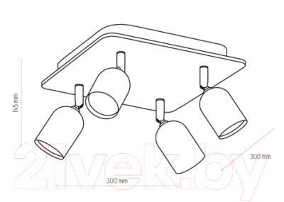 Люстра TK Lighting Top Wood 3297