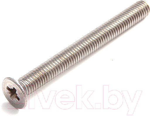 Винт ЕКТ С потайной головкой Pozi 6x16 DIN965 / B008107 (20шт, нержавеющая сталь)