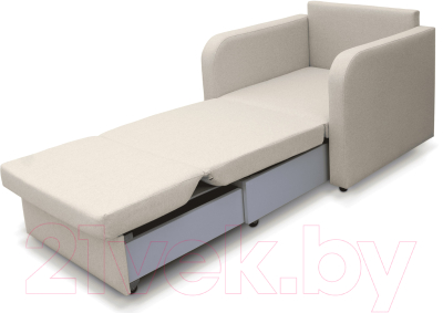 Кресло-кровать Brioli КК Пино Т (J1/кремовый)