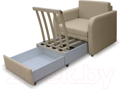 Кресло-кровать Brioli КК Пино Т (J2/бежевый)